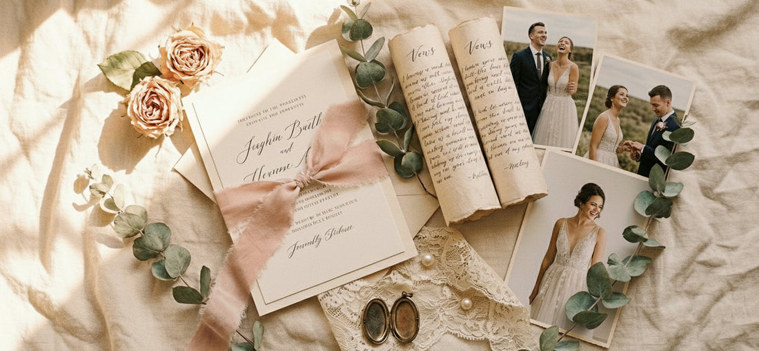 Wedding Keepsake Ideas for your memory trunk.