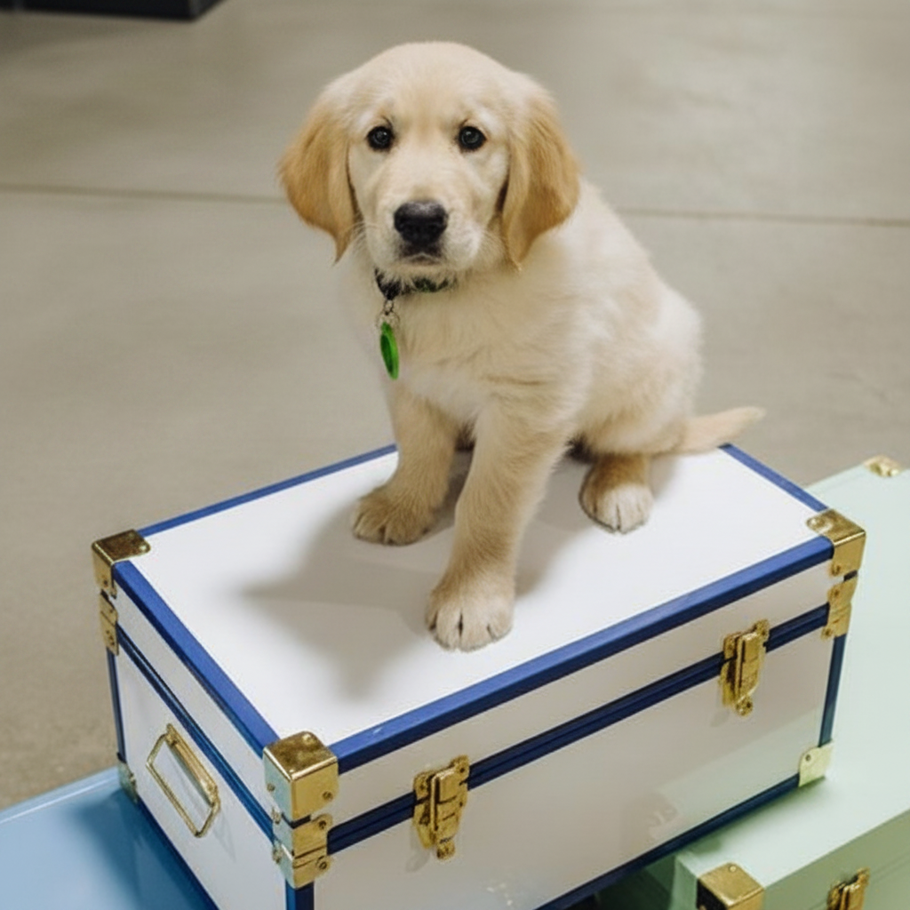 Dog Keepsake Trunk