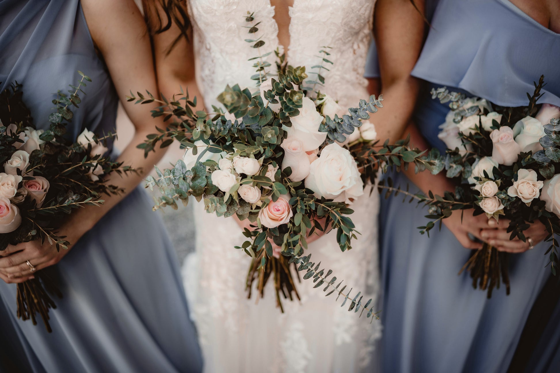 bouquet for blue dress Prom Bouquet