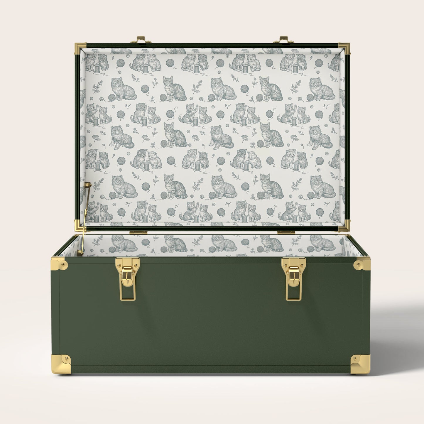 Cat Keepsake Trunk