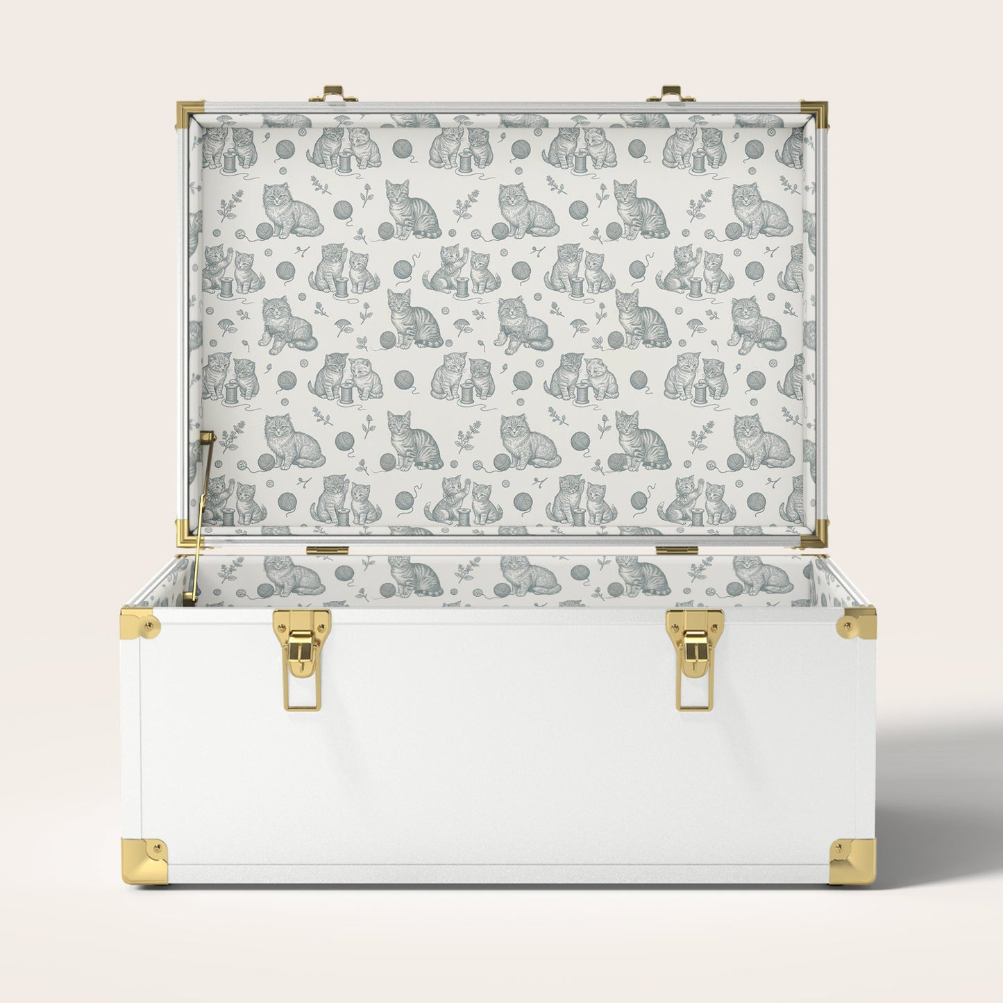 Cat Keepsake Trunk